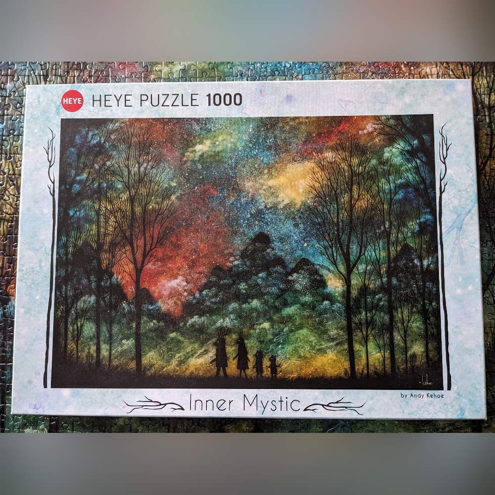 Heye 1000 Piece Jigsaw Puzzle - Inner Mystic - Wondrous Journey